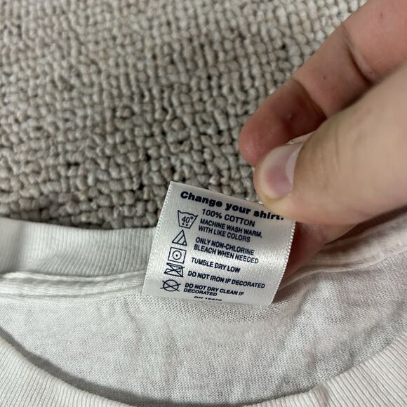 Vintage Super Bowl XXXV Graphic Shirt Men’s XL White Florida NFL Football 2001 - Picture 8 of 10